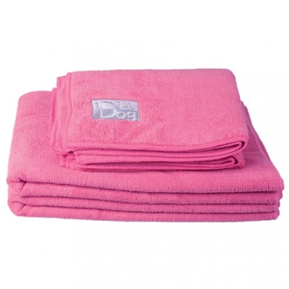 Picture of PACK OF 2 IDEAL DOG MICROFIBER TOWEL PINK